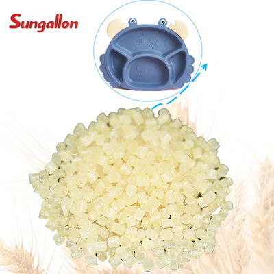 Plastic Plate Bowl Food Grade Safe TPE Plastic Material Granules Good Touch Smooth