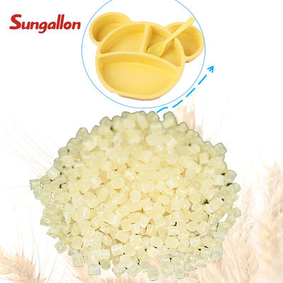 Plastic Plate Bowl Food Grade Safe TPE Plastic Material Granules Good Touch Smooth