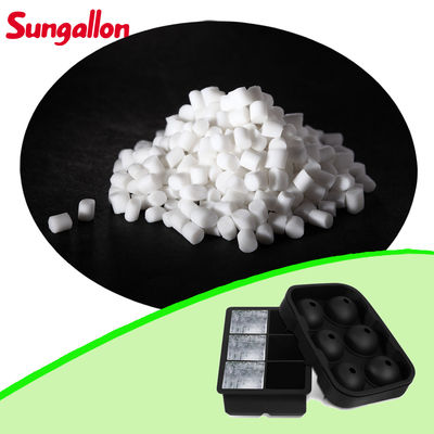 Thermoplastic Elastomer Rubber Material Granules For Soft Food Grade Shaped Cube Reusable Ice Trays