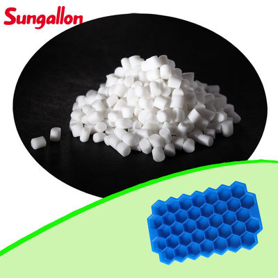 White Opaque 10A~95A Thermoplastic Elastomer Compound Material for Ice Tray