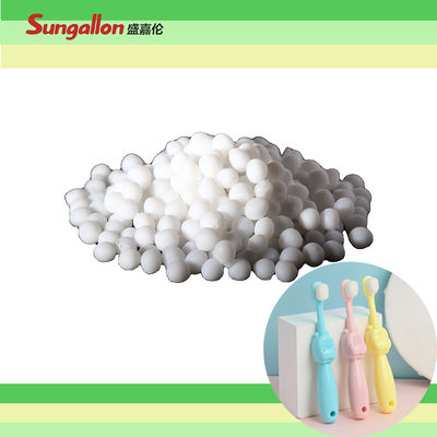 Tooth Brush Handle TPE Granules TPR Plastic Material SEBS/Mineral Oil Base 10A~95A Hardness Range