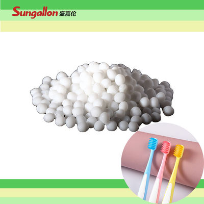 Tooth Brush Handle TPE Granules TPR Plastic Material SEBS/Mineral Oil Base 10A~95A Hardness Range
