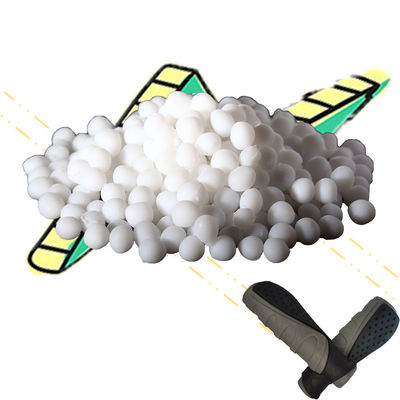 Opaque White Thermoplastic Elastomer Eco-Friendly TPE Elastomer Material 85A  ISO14001