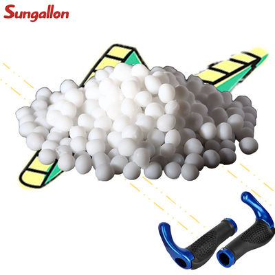 Opaque White Thermoplastic Elastomer Eco-Friendly TPE Elastomer Material 85A  ISO14001