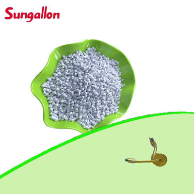 Customization Flexible TPR Granules TPE Elastomer Material White Opal Base Polymer for Injection Molding