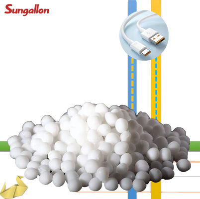 Hạt TPE chống cháy cho bộ sạc điện thoại thông minh, cáp âm thanh & dây điện công nghiệp Vật liệu vỏ cáp bền