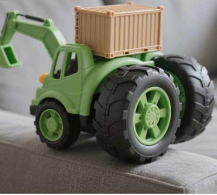 Hyper-Elastic TPE/TPR Polymer Pellets: Premium Raw Stock for Toy Tires & Manufacturing