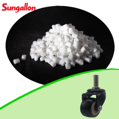 Sungallon Customizable Hardness TPE/TPR Thermoplastic Rubber Raw Materials (10A~95A) Color Luggage Wheels Direct Factory Sales