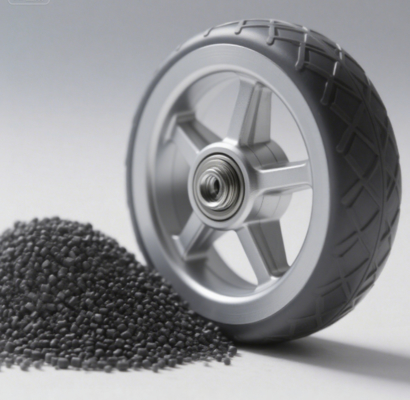 Sungallon Customizable Hardness TPE/TPR Thermoplastic Rubber Raw Materials (10A~95A) Color Luggage Wheels Direct Factory Sales
