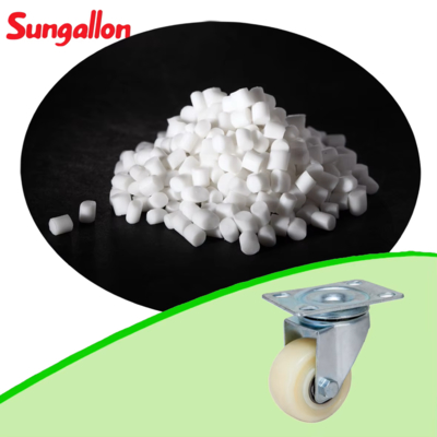 Sungallon Customizable Hardness TPE/TPR Thermoplastic Rubber Raw Materials (10A~95A) Color Luggage Wheels Direct Factory Sales