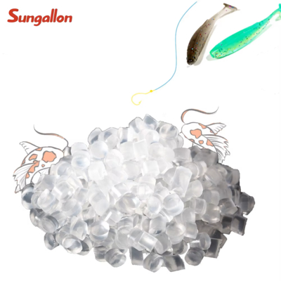 TPE Soft Rubber River Fishing Lures: Transparent TPE Granule-Made Ultra-Flex Bait for Lifelike Performance