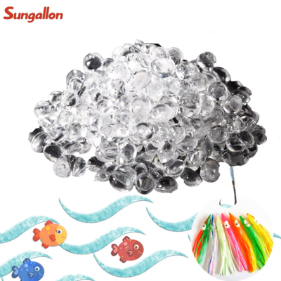TPE Soft Rubber River Fishing Lures: Transparent TPE Granule-Made Ultra-Flex Bait for Lifelike Performance