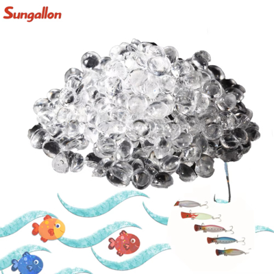 TPE Soft Rubber River Fishing Lures: Transparent TPE Granule-Made Ultra-Flex Bait for Lifelike Performance