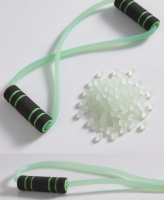 Premium Customizable TPE/TPR Granules: High Wear Resistance for Safe Fitness Tension Tube Production