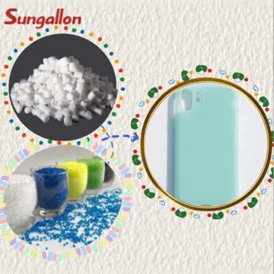 Direct Factory TPE Granules Phone Case Raw Material Skin-Friendly Non-Yellowing Elastic Thermoplastic Particles Bulk Sale