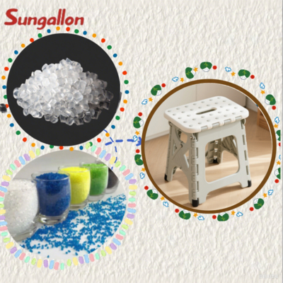 TPE Raw Material for Durable and Shock-Absorbing Folding Small Stool Non-Toxic and Odor-Free TPE Granules
