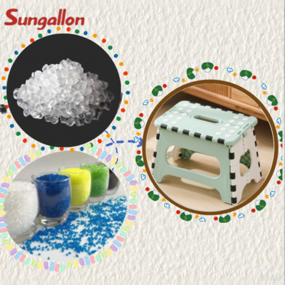 TPE Raw Material for Durable and Shock-Absorbing Folding Small Stool Non-Toxic and Odor-Free TPE Granules