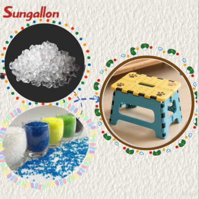 TPE Raw Material for Durable and Shock-Absorbing Folding Small Stool Non-Toxic and Odor-Free TPE Granules