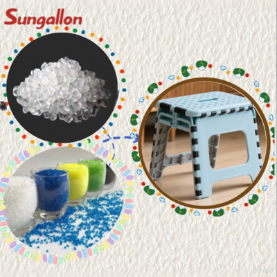 TPE Raw Material for Durable and Shock-Absorbing Folding Small Stool Non-Toxic and Odor-Free TPE Granules