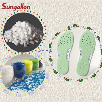 Customizable TPE Thermoplastic Granules Insole Raw Material Soft Cushioning Shoe Pad Material Supplie