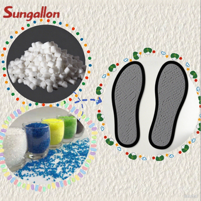 Customizable TPE Thermoplastic Granules Insole Raw Material Soft Cushioning Shoe Pad Material Supplie