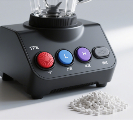 Easy-Process TPR Granules: Ideal for Blender Buttons & Shock-Absorbing Pads