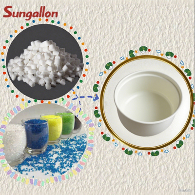 Premium TPE Particles Bowl Raw Material Non-Toxic Anti-Drop Wear-Resistant Thermoplastic Granules for Tableware Wholesale
