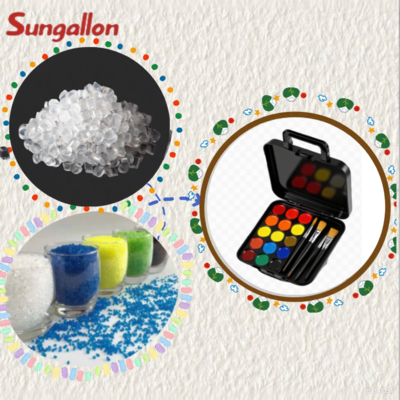 High-Quality TPE Granules for Oil Painting Box Raw Material Elastic Art Supplies Thermoplastic Particles Supplier
