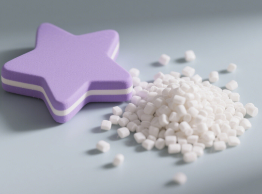 Premium Customizable TPR Granules with High Elasticity, Ideal for Moldable Eraser Manufacturing