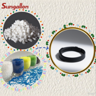TPE Particles for Watch Straps, Skin-Friendly Sweat-Resistant, FDA/LFGB Certified, High Elasticity, Factory Direct