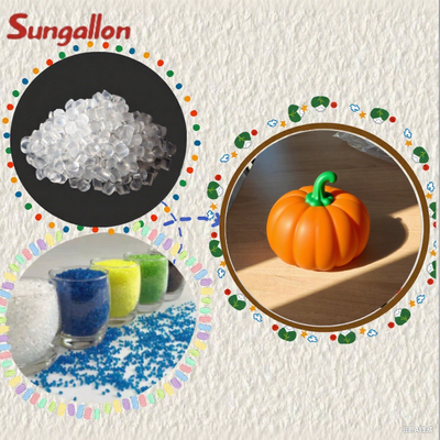 Toy Production TPE Particles, Flexible yet Sturdy, Easy Coloring & Bonding, Factory Support Included