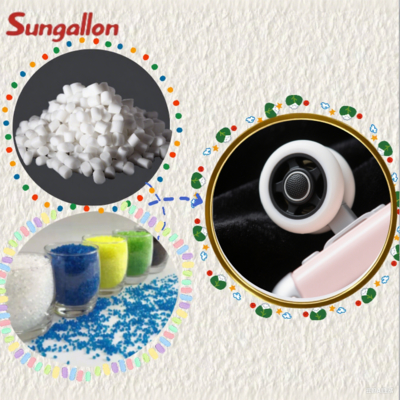 In-Stock TPE Particles for Suitcase Wheels Custom Hardness Flexible & Impact-Resistant Low Noise for Injection Molding