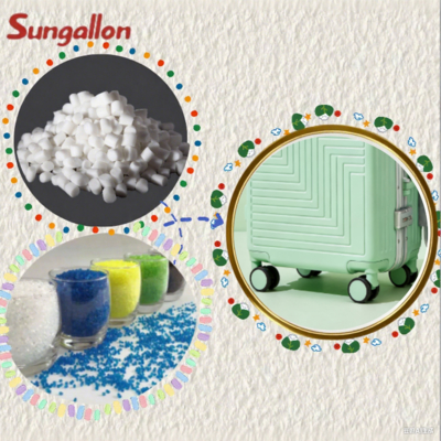 In-Stock TPE Particles for Suitcase Wheels Custom Hardness Flexible & Impact-Resistant Low Noise for Injection Molding