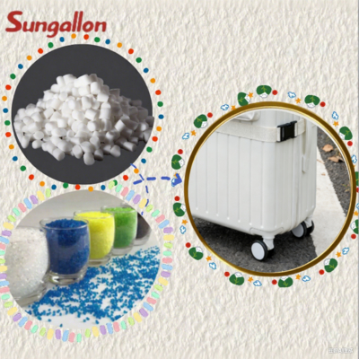 In-Stock TPE Particles for Suitcase Wheels Custom Hardness Flexible & Impact-Resistant Low Noise for Injection Molding