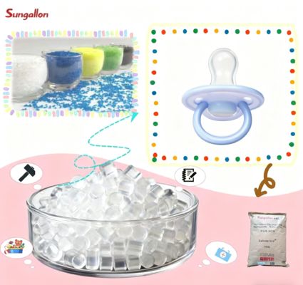 Premium Food Grade TPE TPR Granules for Baby Bottle Accessories