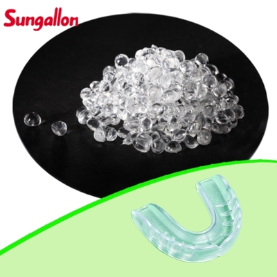Recyclable Transparent Soft TPE TPR Granules for Sports Mouthguards