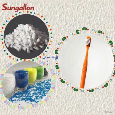Sungallon High Elasticity, Skin-Friendly, Safe & Odor-Free for Adult/Kid Toothbrush Head Production TPE Granule