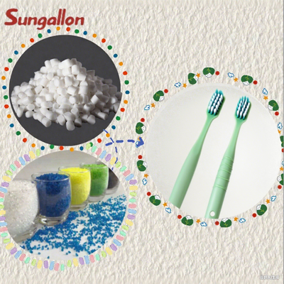 Sungallon High Elasticity, Skin-Friendly, Safe & Odor-Free for Adult/Kid Toothbrush Head Production TPE Granule