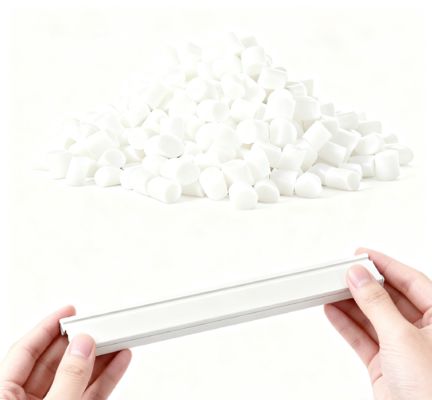 High Flexibility and Hardness 45A-95A TPE Raw Material with Tensile Strength 4.5-8.0Mpa