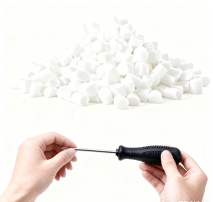 GP320 White Opaque TPE Granules for DIY Tool Screwdriver Handles and Daily Household Repair
