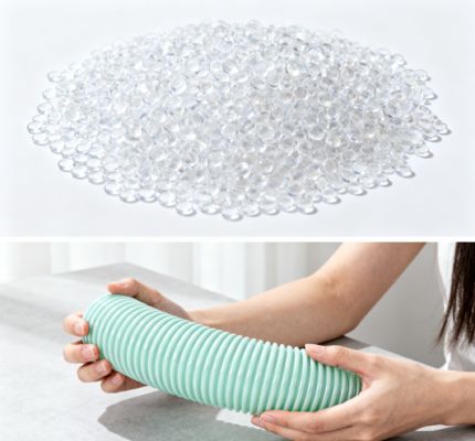Sungallon Eco-Safe High-Temp Resistant Anti-Crack for Home Garden/Outdoor Water Pipe Making TPE Granule