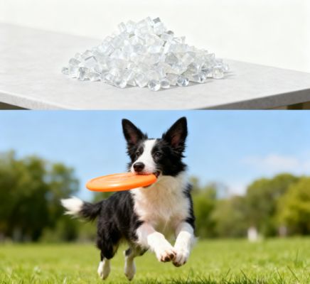 Durable Chewable Odor-Free for Indoor Interaction/Outdoor Fetch Dog Toys TPE Granule