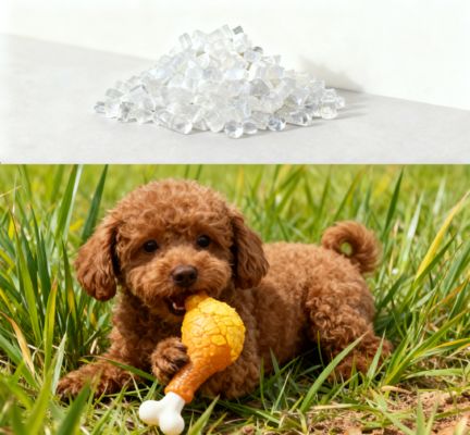 Durable Chewable Odor-Free for Indoor Interaction/Outdoor Fetch Dog Toys TPE Granule