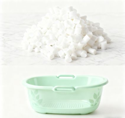 Hypoallergenic Comfortable Easy-Clean for Infant Daily Bathing Baby Bathtubs Recyclable TPE Granules