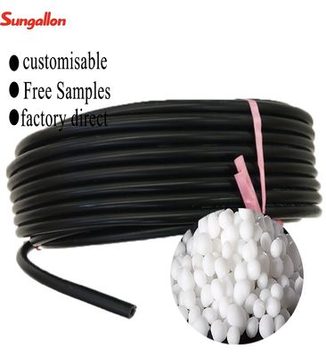 Household Small Hose Materials SEBS/Mineral Oil Base TPE Granules in White Opaque or Customized Color