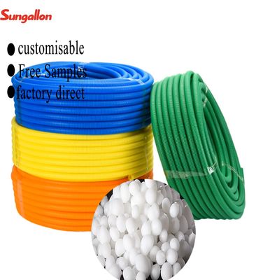 Household Small Hose Materials SEBS/Mineral Oil Base TPE Granules in White Opaque or Customized Color