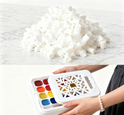 Leak-Proof Easy-Clean Soft-Touch for Daily Painting Pigment Box Manufacturing TPE Granule