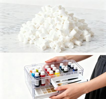 Leak-Proof Easy-Clean Soft-Touch for Daily Painting Pigment Box Manufacturing TPE Granule