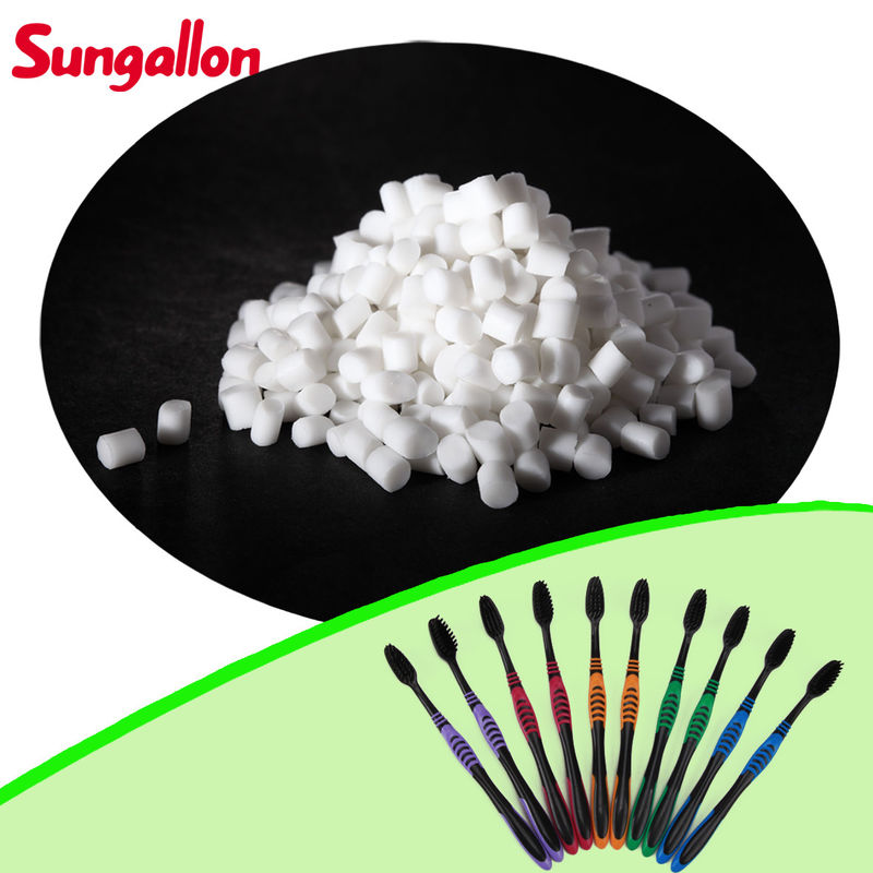 Tooth Brush Handle TPE Granules TPR Plastic Material SEBS/Mineral Oil Base 10A~95A Hardness Range