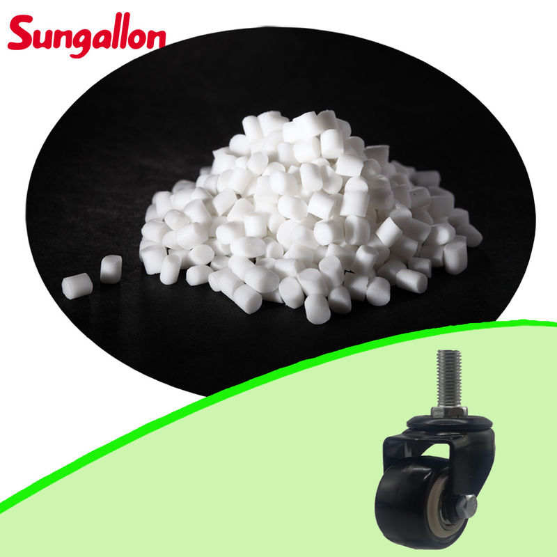 Natural White SEBS TPE Elastomer Material TPR Plastic Material Customized Hardness and Color